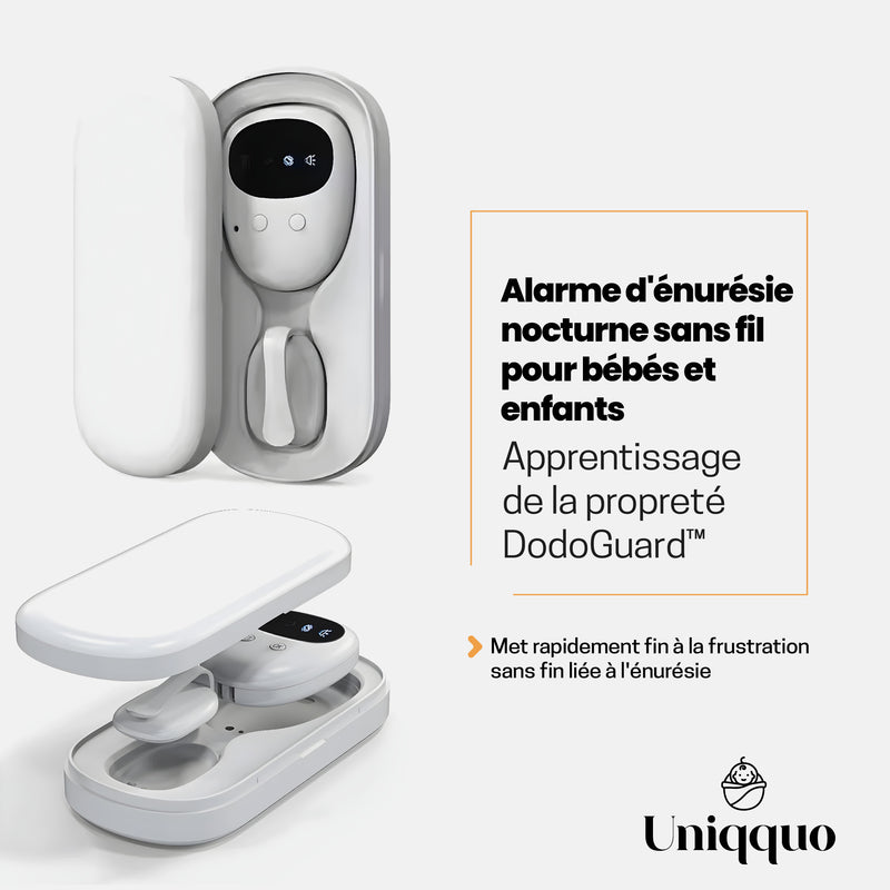Alarme d'énurésie nocturne sans fil pour bébés et enfants, apprentissage de la propreté DodoGuard™