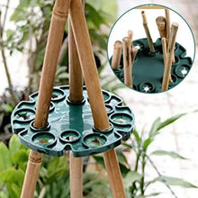 Indlæs billede til gallerivisning Support pour plantes de jardin, connecteur pour plantes de balcon, plateau de protection, poteau en bambou, pile d&#39;escalade de jardin 1 pièce
