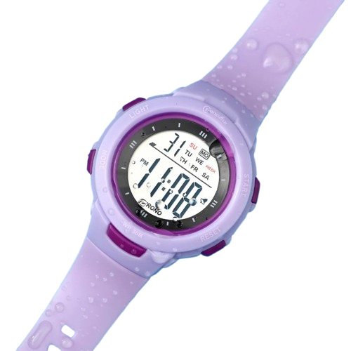 UTHAI CE49 Montres pour enfants Mode Lumineux Étanche Réveil Montres intelligentes Garçons et filles Étudiant Montre électronique Cadeau