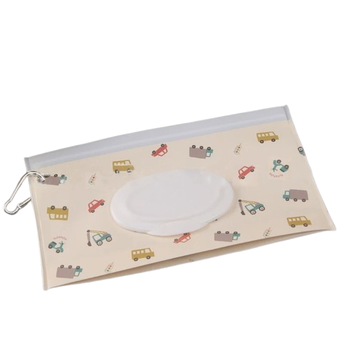 Sac pour lingettes humides pour bébé, boîte distributrice pour lingettes, pochette pour lingettes, étui à mouchoirs Maengu, porte-mouchoirs à eau